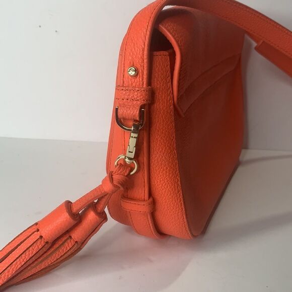 Kate Spade Orchard Street pebbled leather coral crossbody bag - Picture 7 of 12